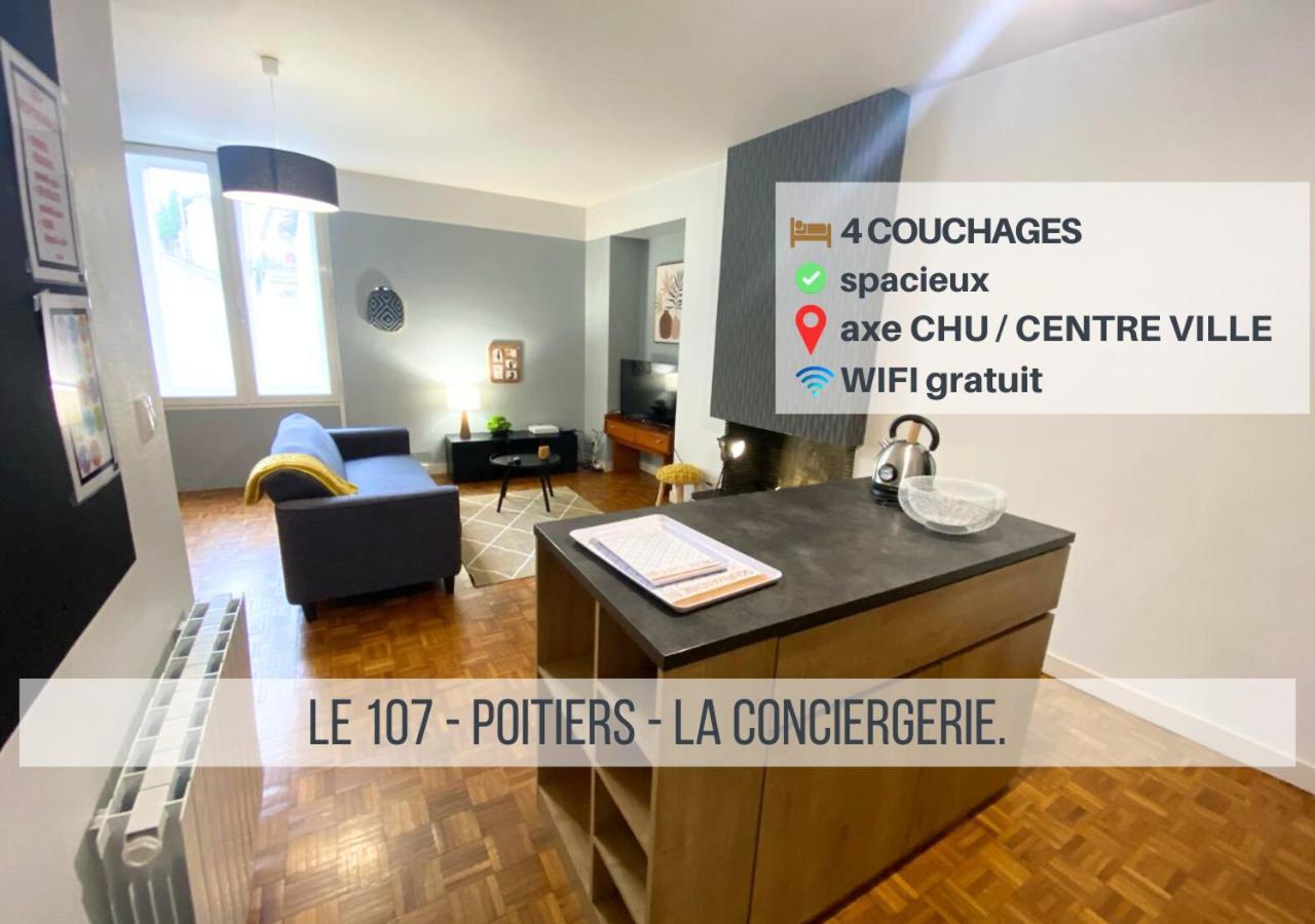 Ferienwohnung Le 107 - Poitiers - Chu - La Conciergerie. Exterior foto
